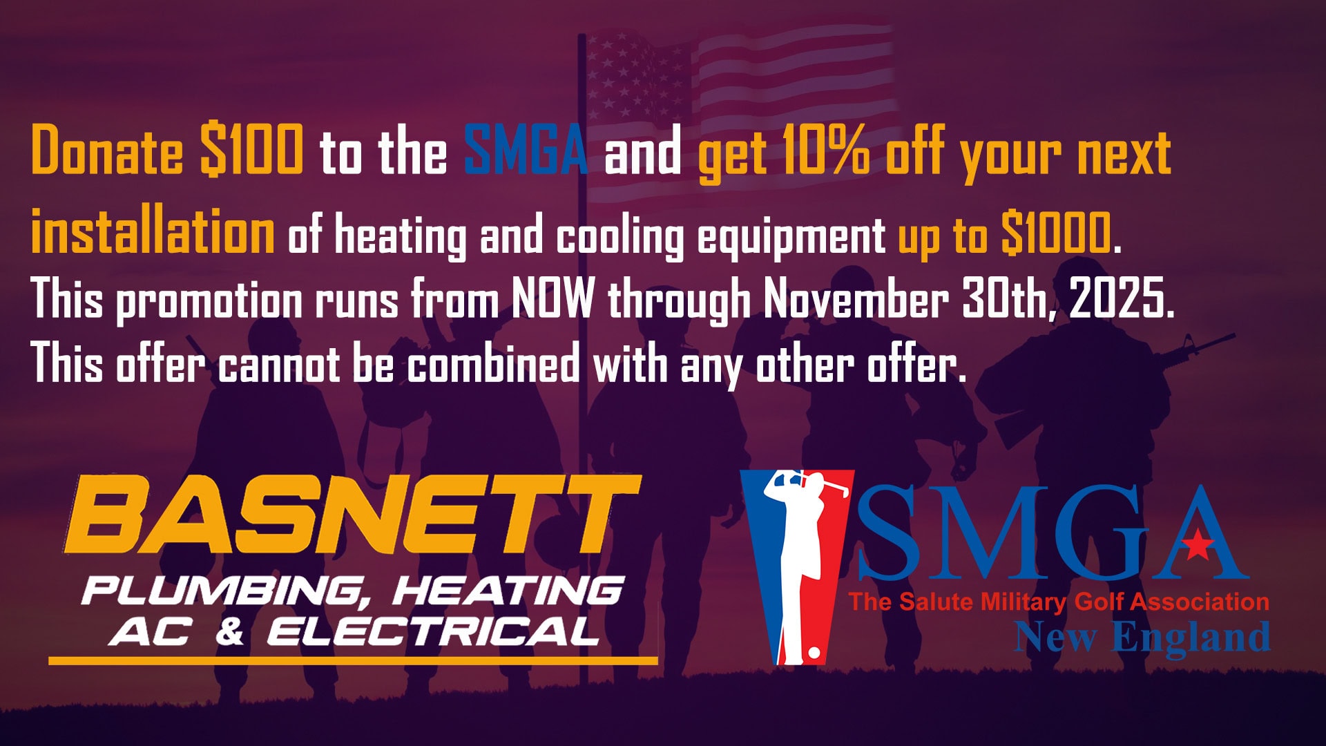 Donate SMGA 10 Percent Off