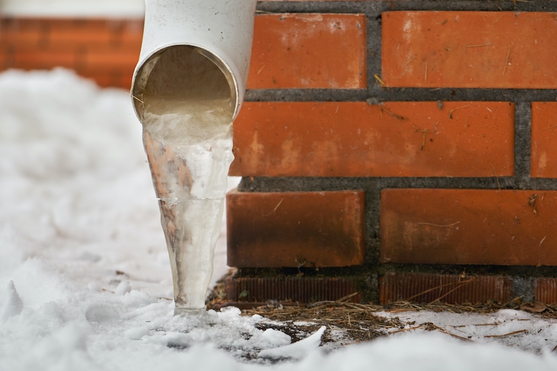 Frozen pipes in Littleton, MA