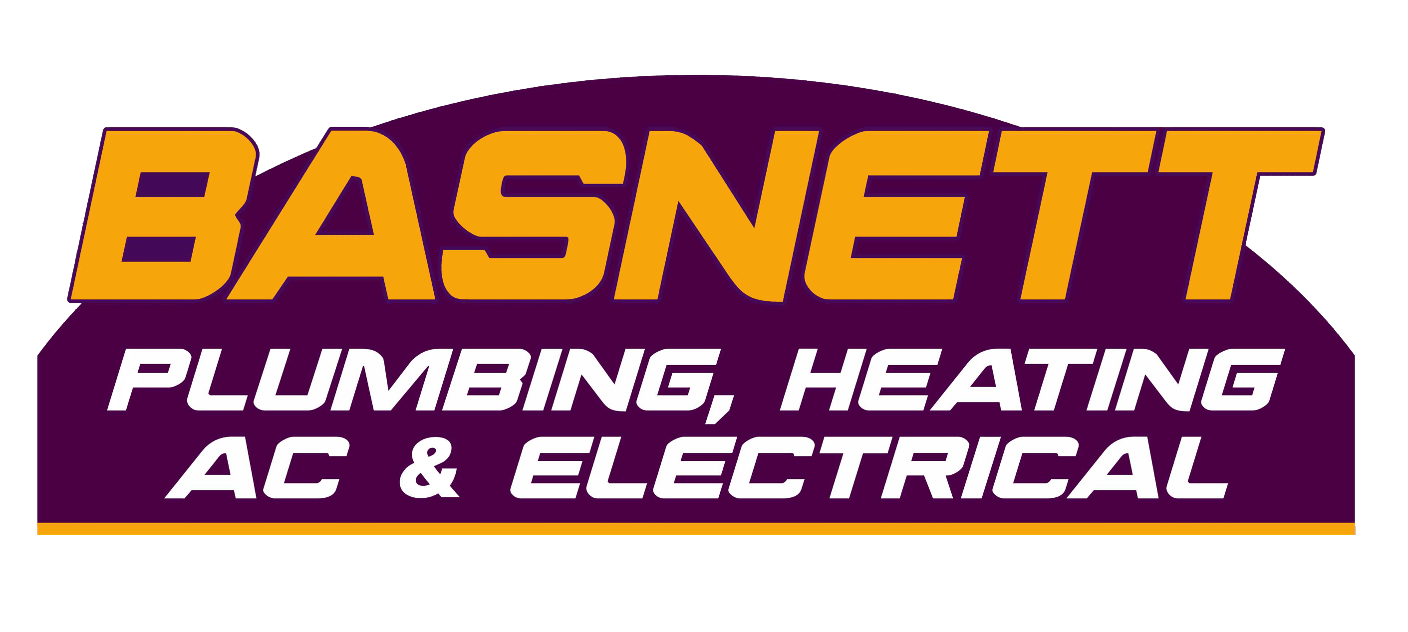 Basnett Plumbing, Heating, AC & Electrical logo.